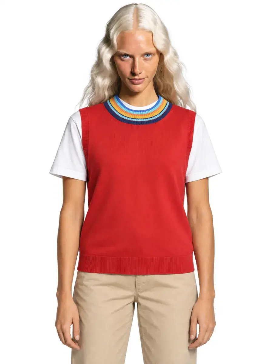 AI photoshoot frame: garment on a model