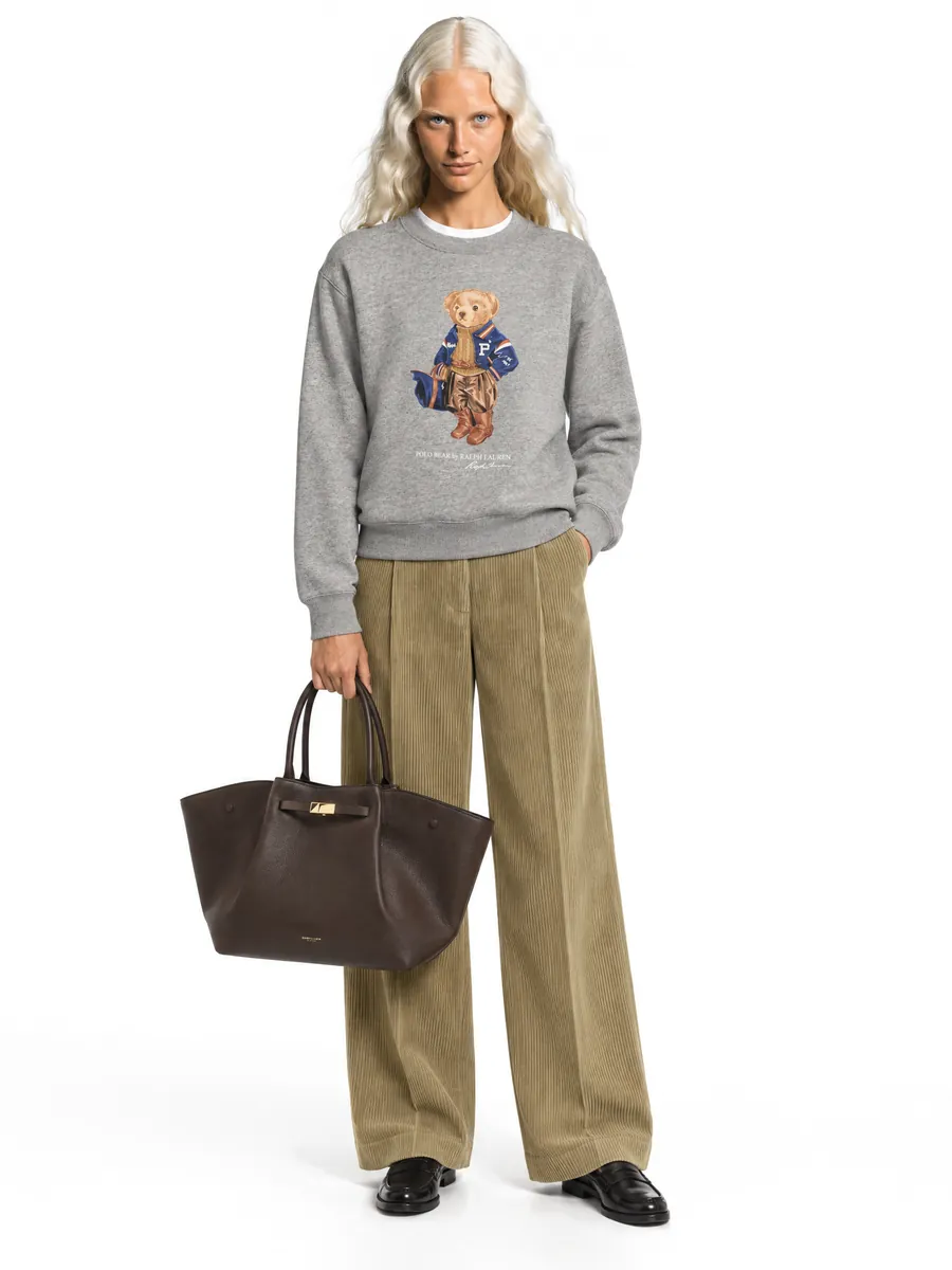 Polo Ralph Lauren sweatshirt on a model, 2K frame